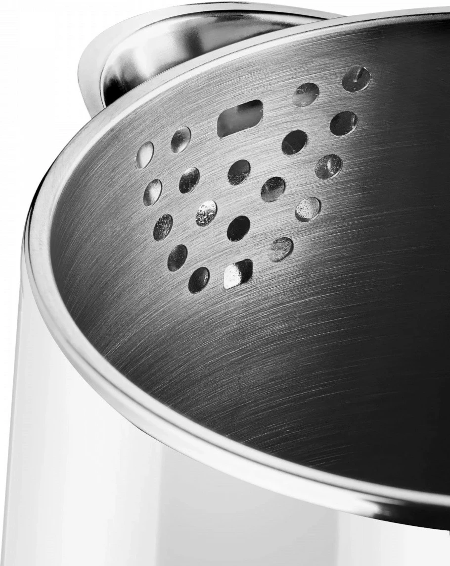 Çajnik elektrik Amica KF 6011, 1.5L, panel me prekje, bardhë