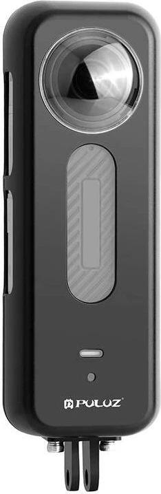 Kasë metalike mbrojtëse Puluz PU990B për Insta360 X4 me kapak për lente, e zezë