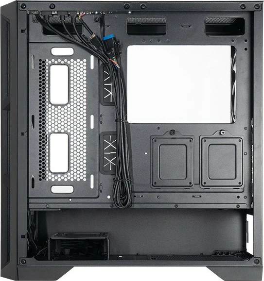 Kasë Chieftec APEX Lumo GA-01B-L-OP, Midi Tower, 4x140mm ARGB, E-ATX, e zezë