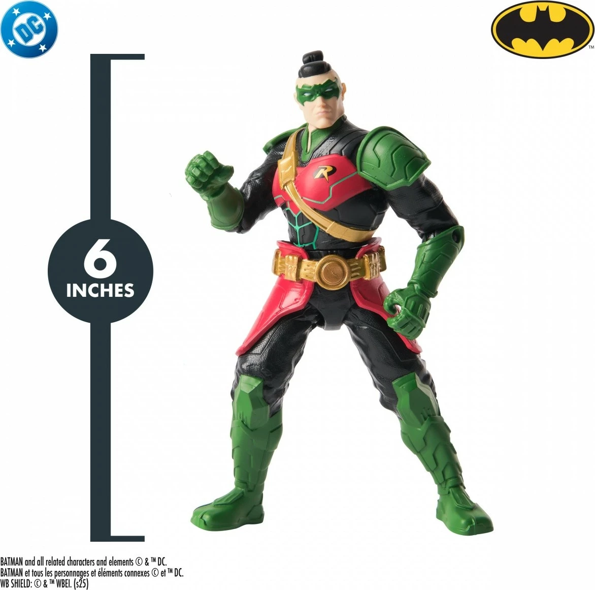 Figurë aksion, Spin Master Batman Ninja Strike 6074348, 15 cm, me aksesorë, asortiment një copë