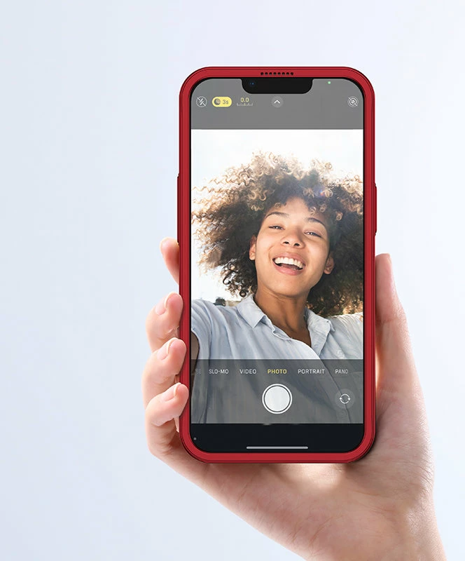 Mbështjellës Joyroom JR-BP935 për iPhone 13 Pro, 360 gradë, xham i temperuar, Kuq