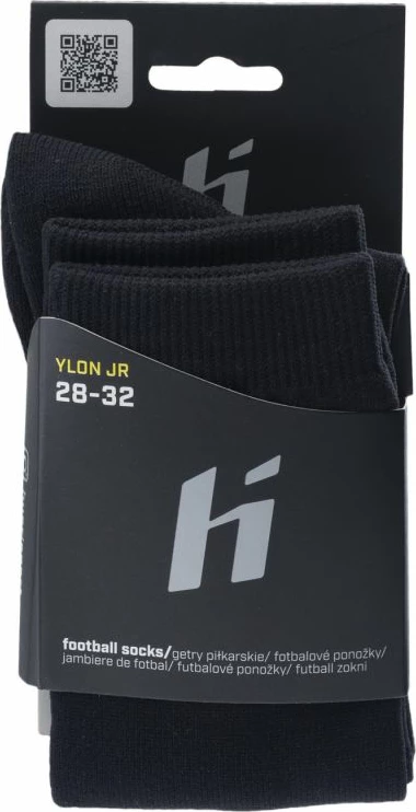 Çorape futbolli për fëmijë Huari, të zeza