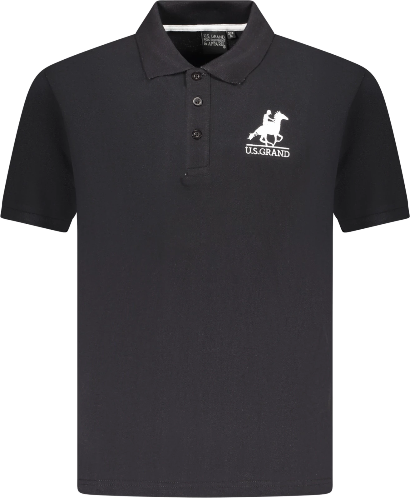 Maicë polo për meshkuj US GRAND POLO, e zezë