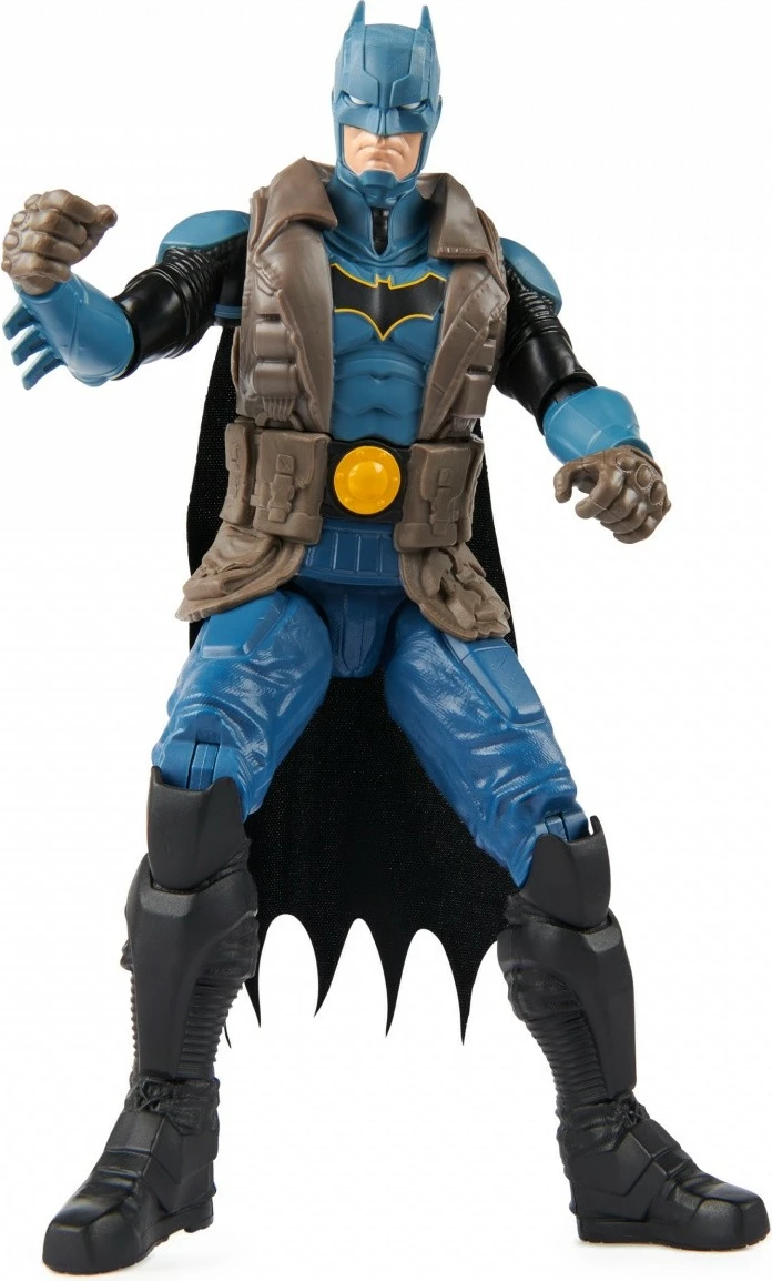 Figurë aksioni Batman Spin Master 6055697, 12 inç, Blu/Gri