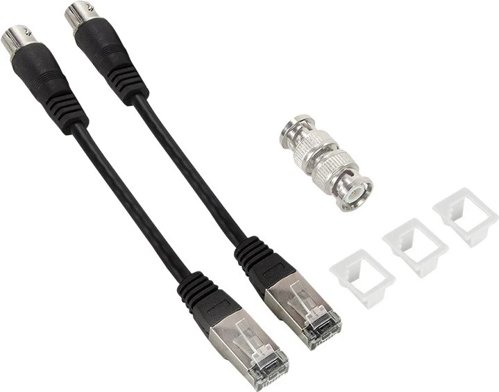 Set i Veglave për Rrjet Logilink WZ0070, për kabllot Cat.6A dhe Cat.7, ngjyrë e zezë