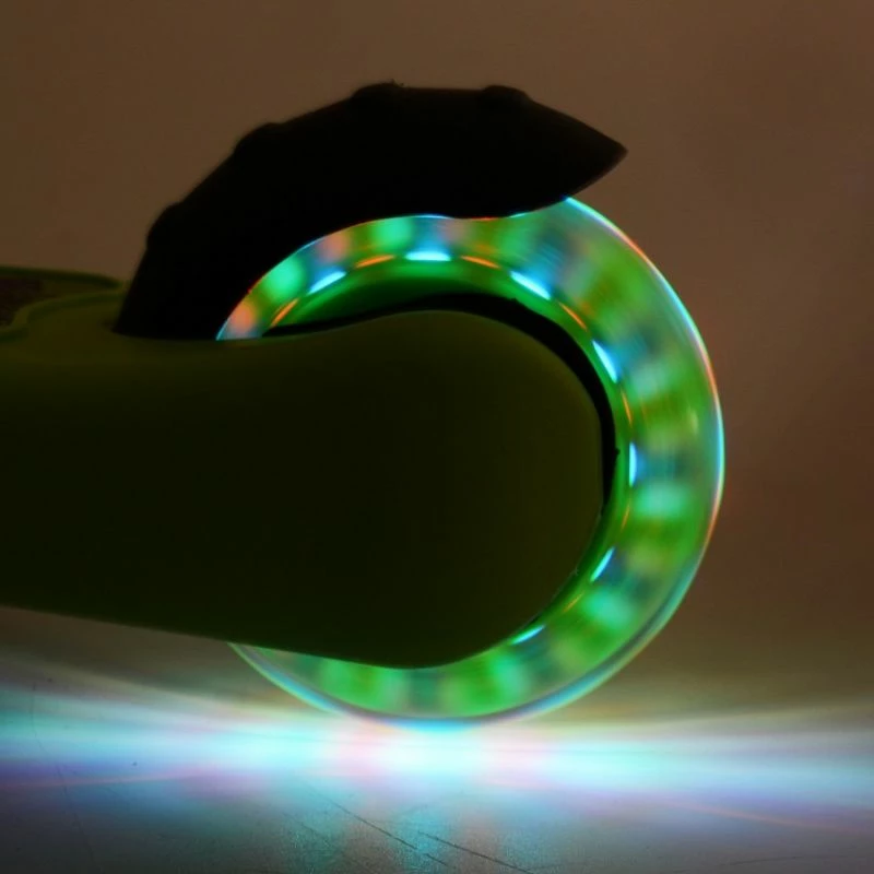 Trotinet për fëmijë Tempish, jeshile dhe rozë