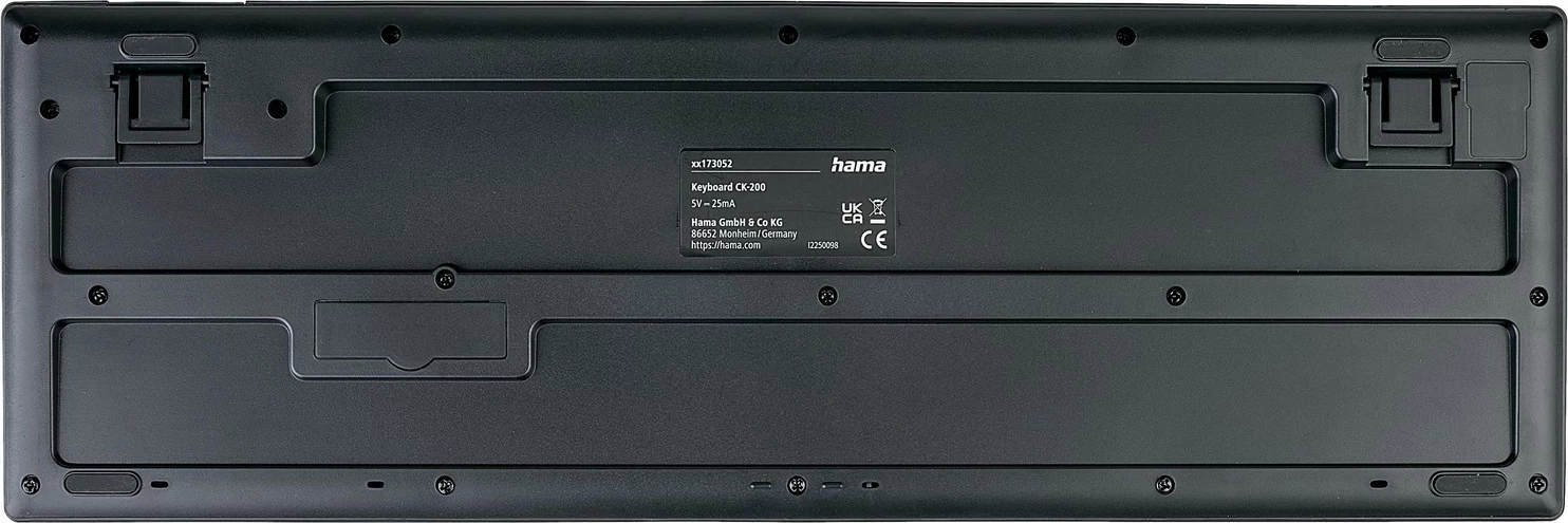 Tastierë Hama CK-200, me kabllo, e zezë