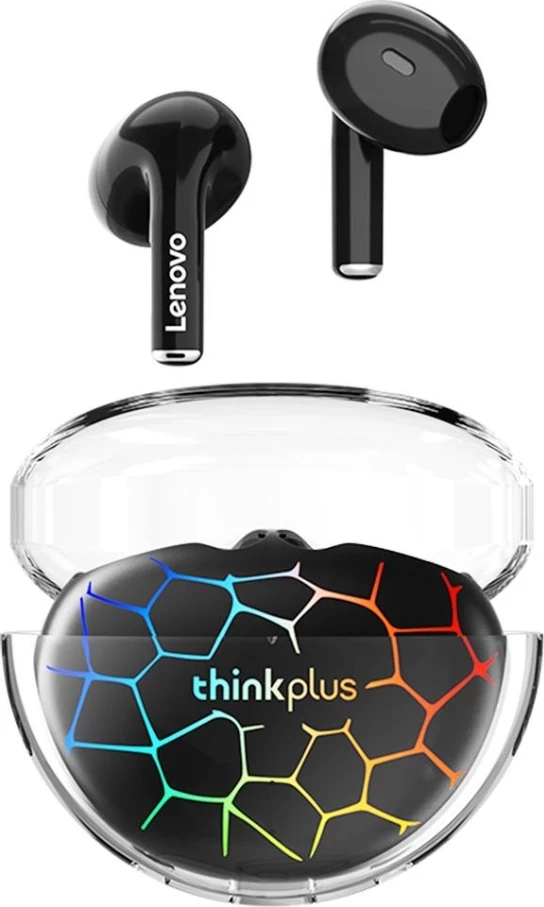 Dëgjuese Lenovo LP80 Pro, RGB Lights, të zeza