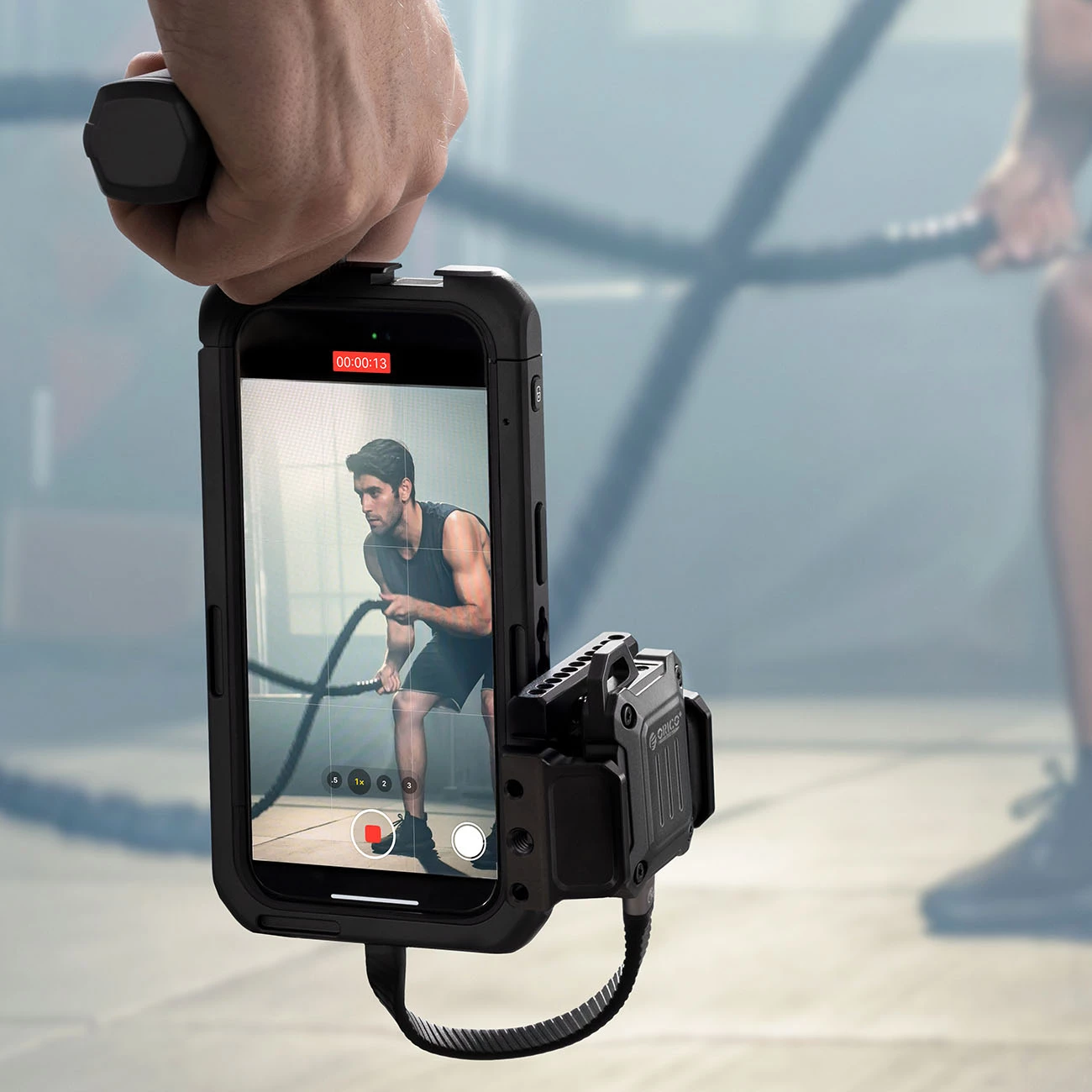 Kasë Orico XAM2 për SSD M.2 2230, USB-C 3.2, e përforcuar, e zezë