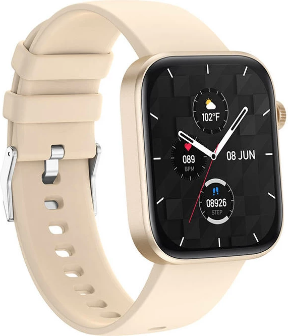 Smartwatch Colmi P71, 1.9" IPS HD, 230 mAh, Gold