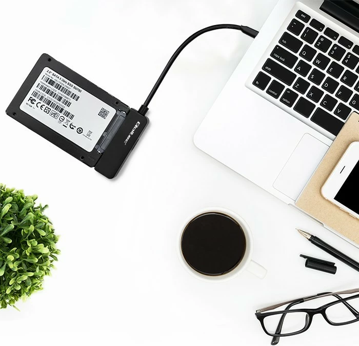 Adapter SSD HDD Qoltec 52269, 2.5", USB-C, 2TB, i zi