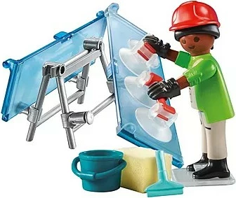 Set lodrash Playmobil Special Plus 71754 Glazier, 26 pjesë