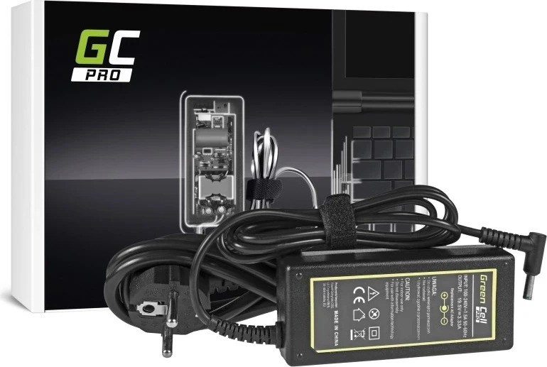 Karikues laptopi Green Cell AD49P, 65W, i zi 