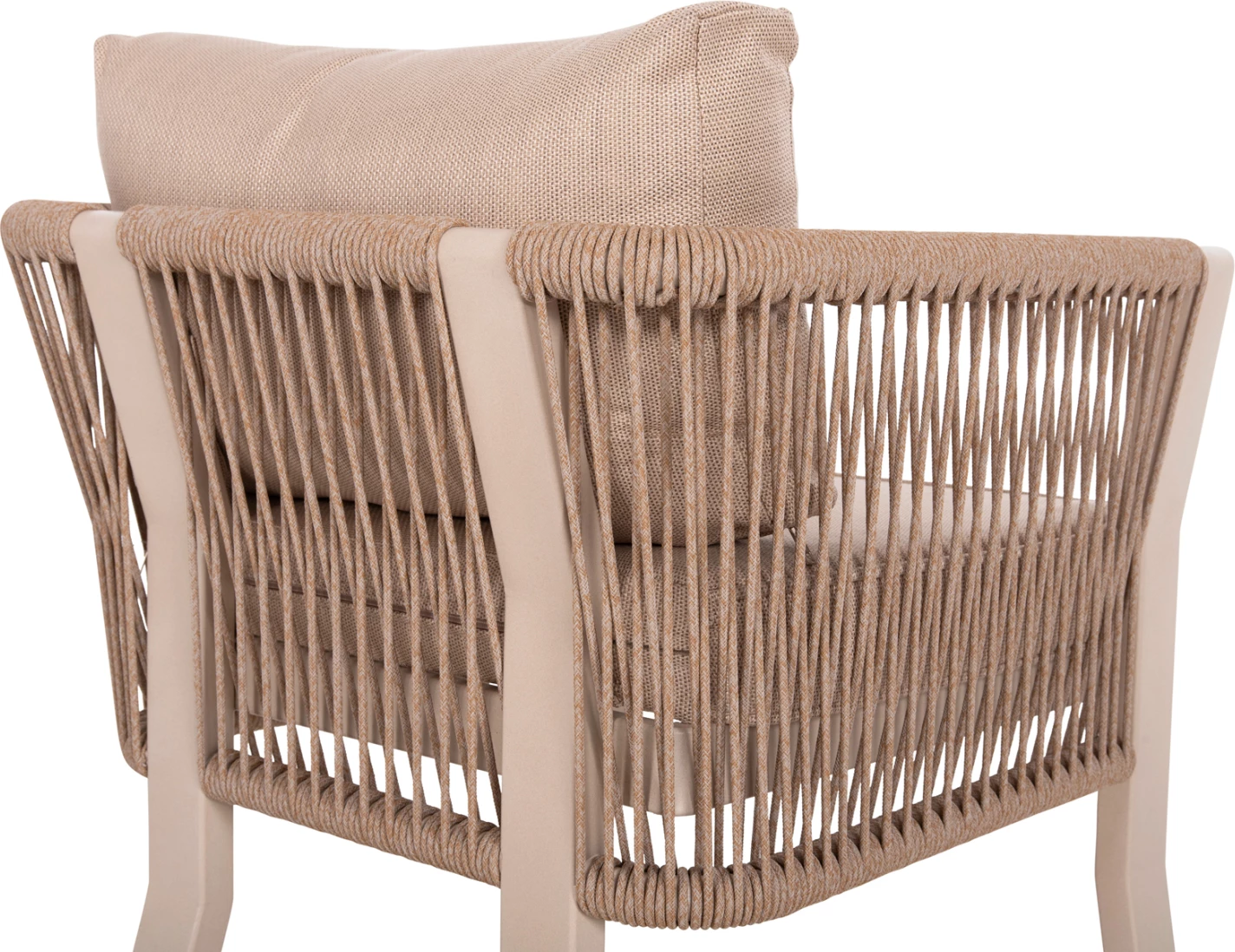 Set kopshti tavolinë & karrige DRIMM FH6119.01, 7 pjesë, bezhë