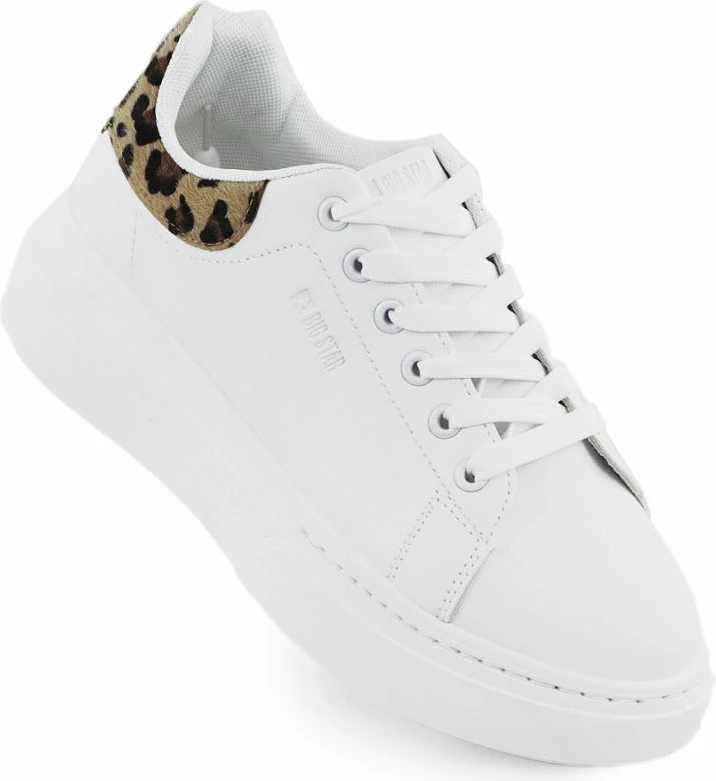 Atlete platforme për femra Big Star, të bardha