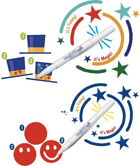 Markerë magjikë Carioca 20 Ngjyra