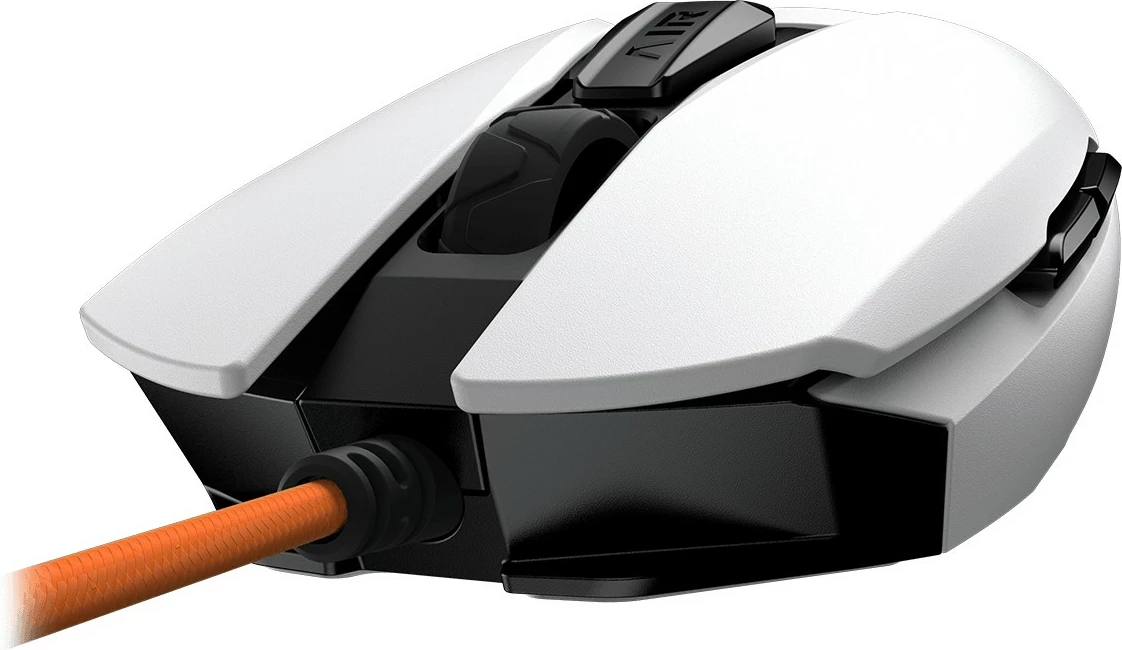 Maus gaming Cougar AirBlader Tournament, 20000 DPI, 6 butona, i bardhë