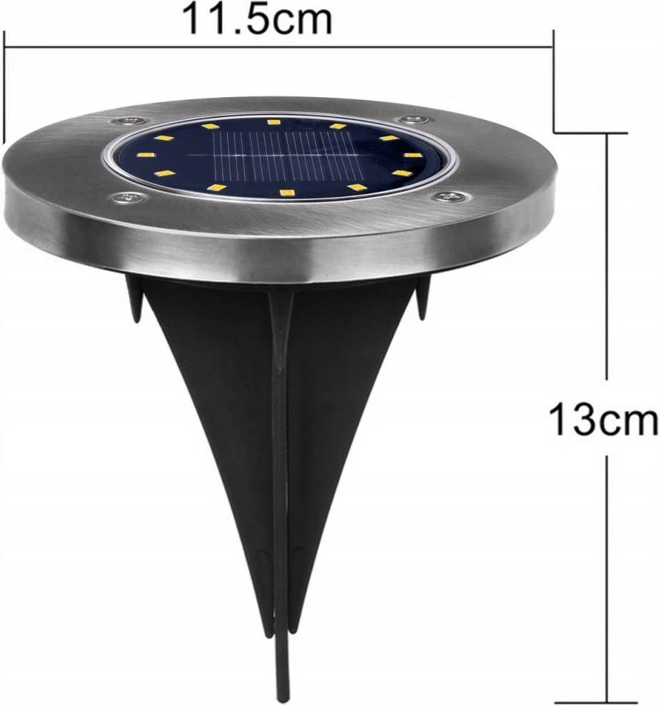 Lampë solare oborri Maclean MCE318, 12 LED SMD, 4000K, IP44