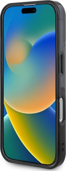 Mbështjellës BMW Motorsport IML Random Stripes për iPhone 16 Plus, Gri