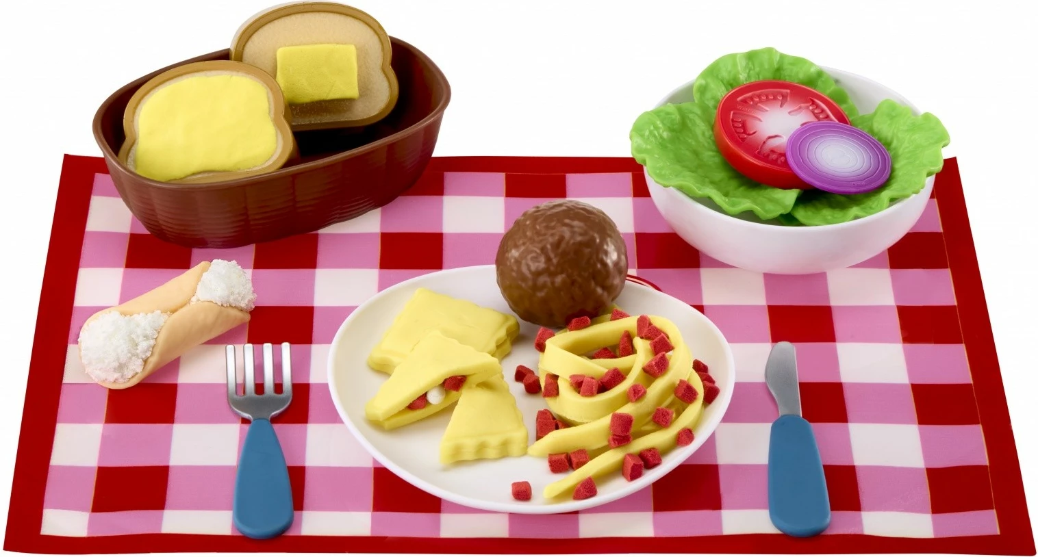 Set lojërash kuzhine Little Tikes Creative Chefs Italian Dinner Kit 643316-EUC, me tinguj gatimi dhe përgatitës makarone, plastike, AA, 3+ vjeç, Shumëngjyrësh, set