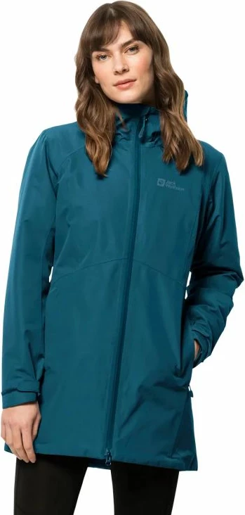 Jakne Jack Wolfskin femra, e kaltër