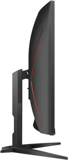 Monitor, AOC C32G2ZE BK, 31.5 inç i lakuar, TFT/LCD, i zi