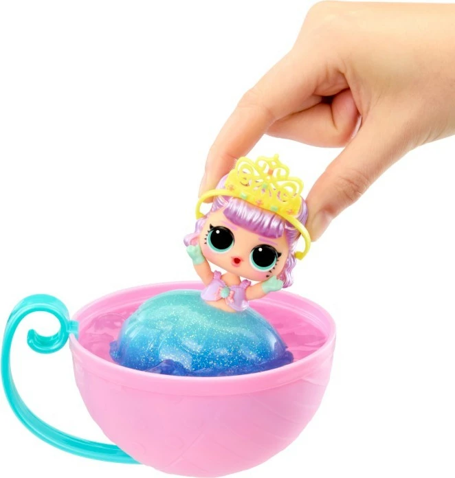 Kukull L.O.L. Surprise Princess Tots, MGA, 1 copë, me fustan që ndryshon ngjyrë