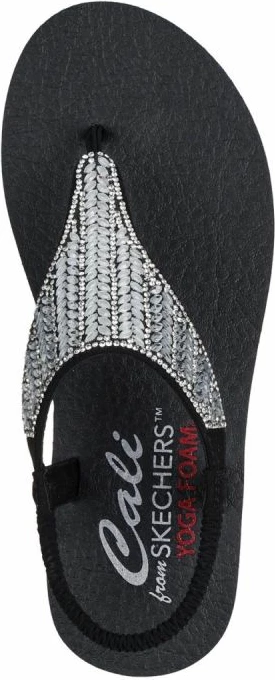 Sandale Skechers për femra, të zeza