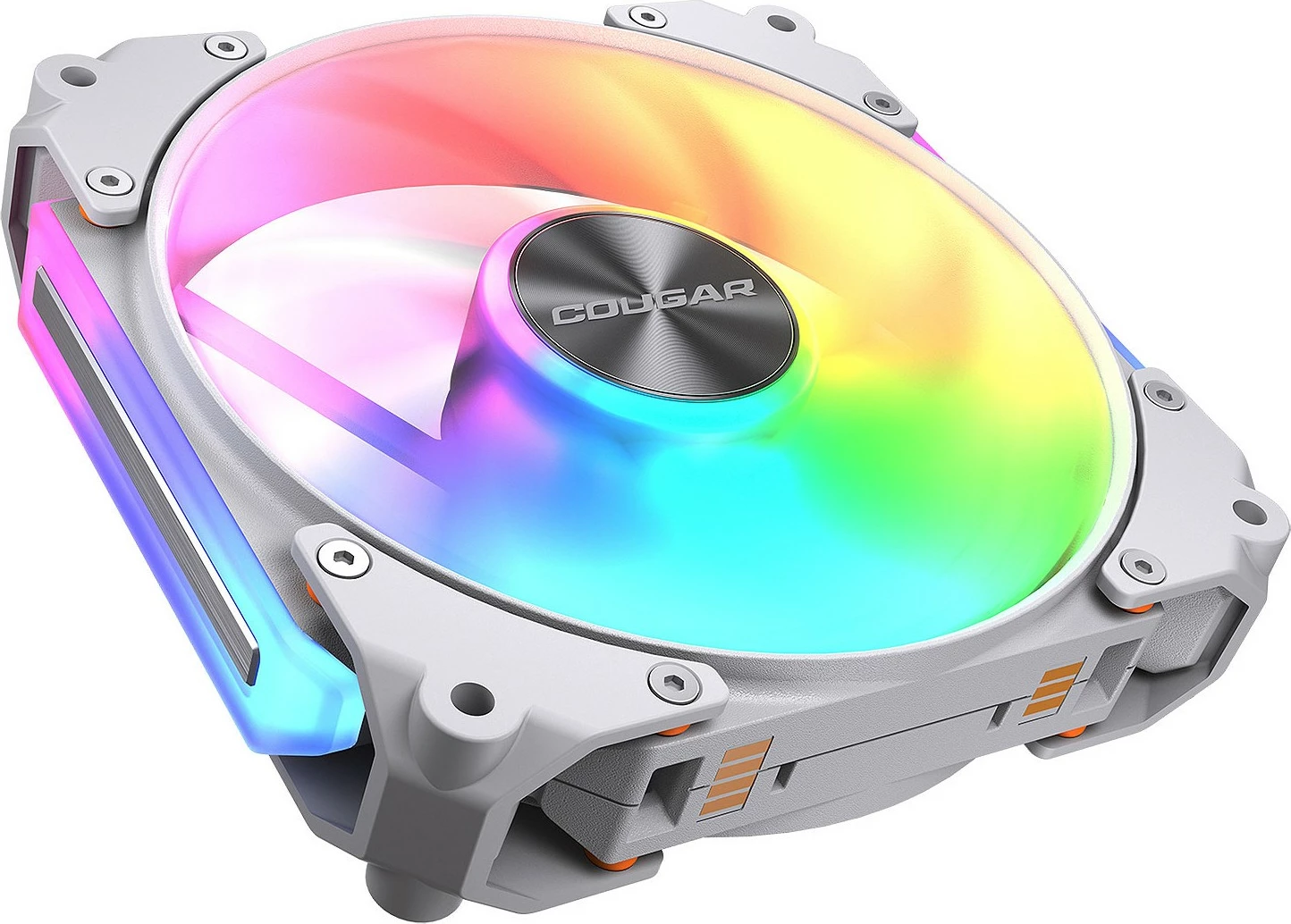 Ventilator kase Cougar Apolar 120 ARGB, 3 copë, i bardhë