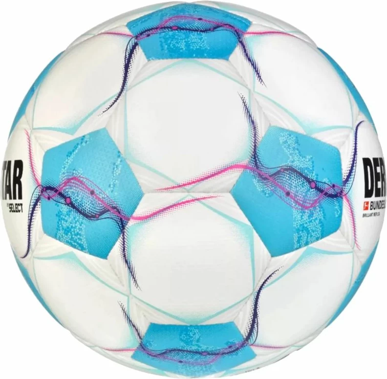 Top futbolli Select, për femra e meshkuj, të bardhë e blu