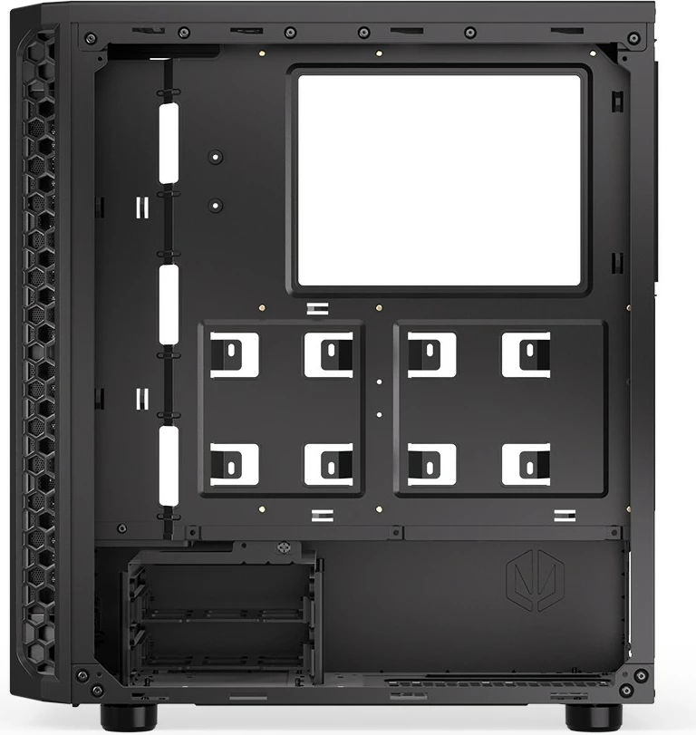 Kasë Endorfy Signum 300 Solid, Midi Tower, ATX/ITX/micro ATX, xham i temperuar, e zezë