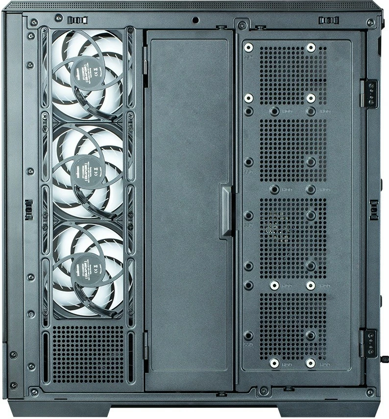 Kasë Zalman P50 DS, Midi Tower, ARGB, e zezë