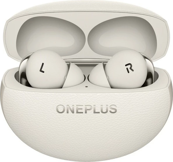 Kufje OnePlus Buds Pro 3, wireless, Bluetooth 5.4, me kuti karikimi, Bezhe