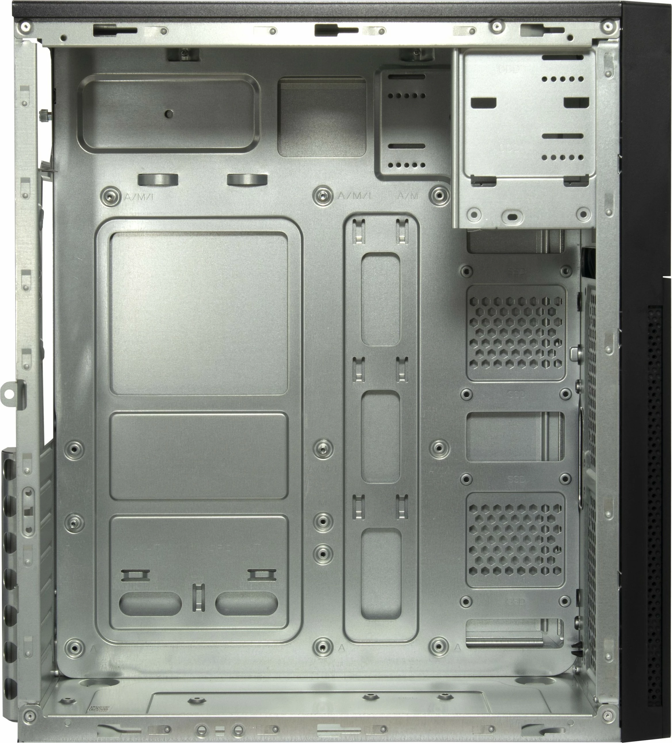 Kasë Inter-Tech IT-2815 Linear Midi Tower, ATX, e zezë