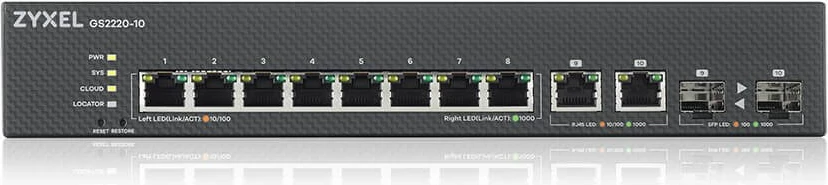 Switch Zyxel GS2220-10-EU0101F, i zi