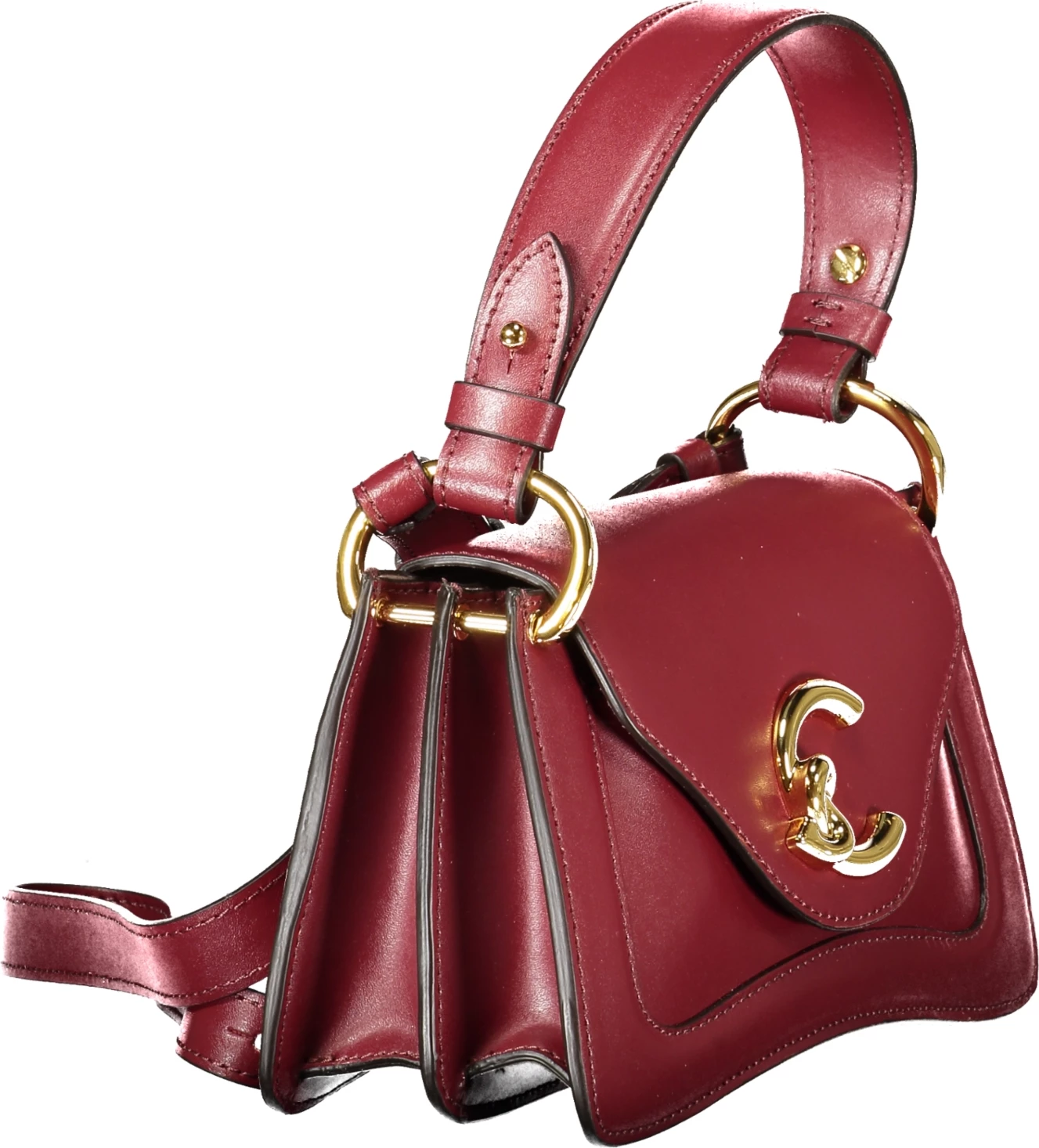 Çantë Coccinelle C-ME CALF BAG femra, e kuqe