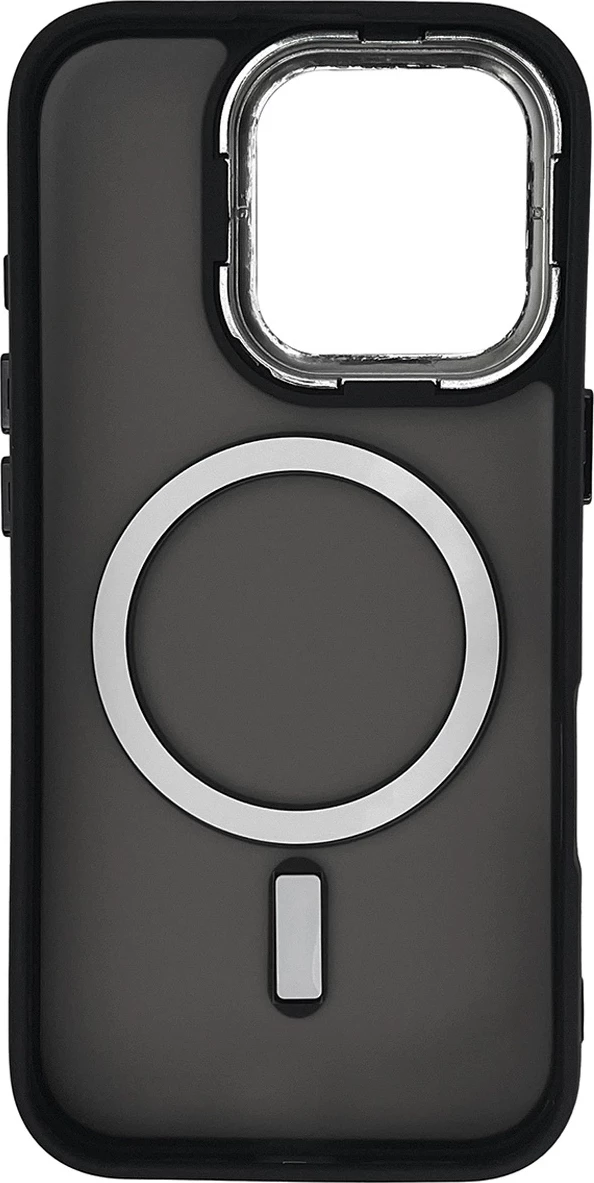 Mbështjellës Hurtel Fashion Case MagSafe për iPhone 17 Pro, i zi