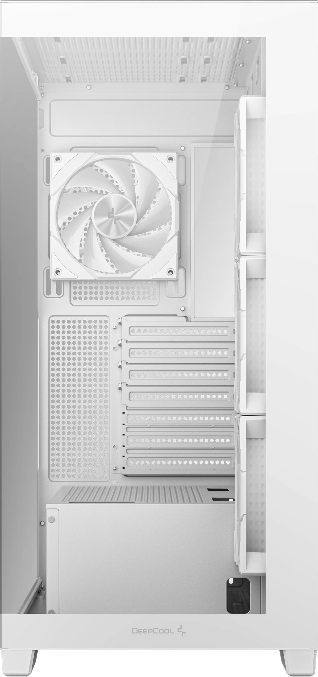 Kasë Deepcool CG580 4F WH, Midi Tower, ATX, RGB, e bardhë