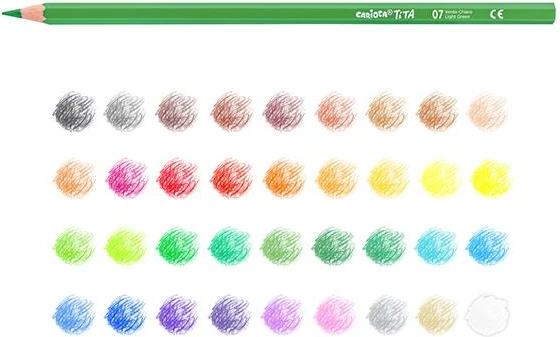 Lapsa me ngjyra Carioca Tita 120 Ngjyra në kuti