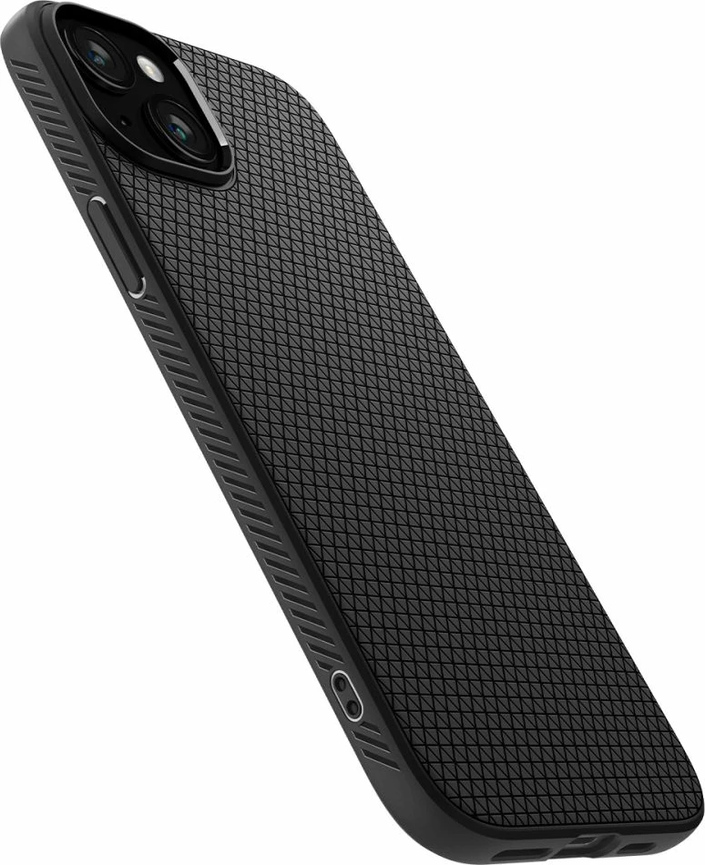 Mbështjellës Spigen Liquid Air për iPhone 15 Plus, Matte Black