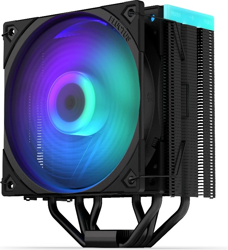 Ftohës procesori Endorfy Fera 5 Black ARGB, EY3A012, me ndriçim ARGB, 12 cm, i zi