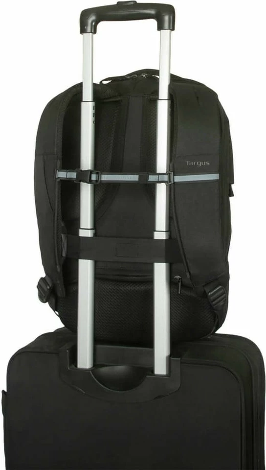 Çantë shpine Targus Commuter, 16L, për laptop 16", USB Type-C, e zezë