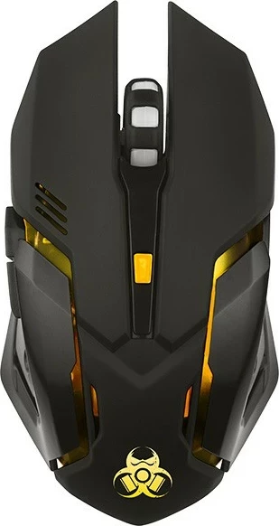 Maus Tracer GameZone ROCKY RF NANO, RGB, i zi