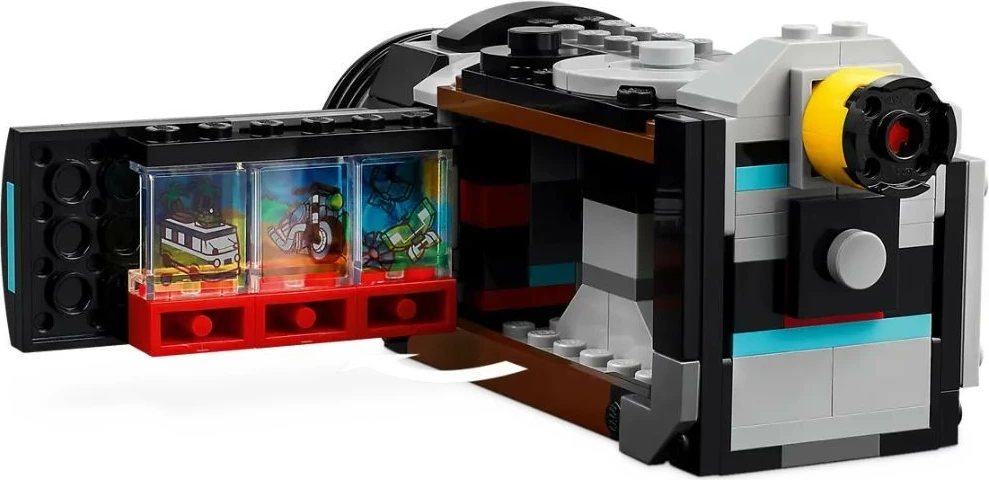 Set LEGO Creator 31147, kamerë retro 3-në-1, 261 pjesë, shumëngjyrëshe