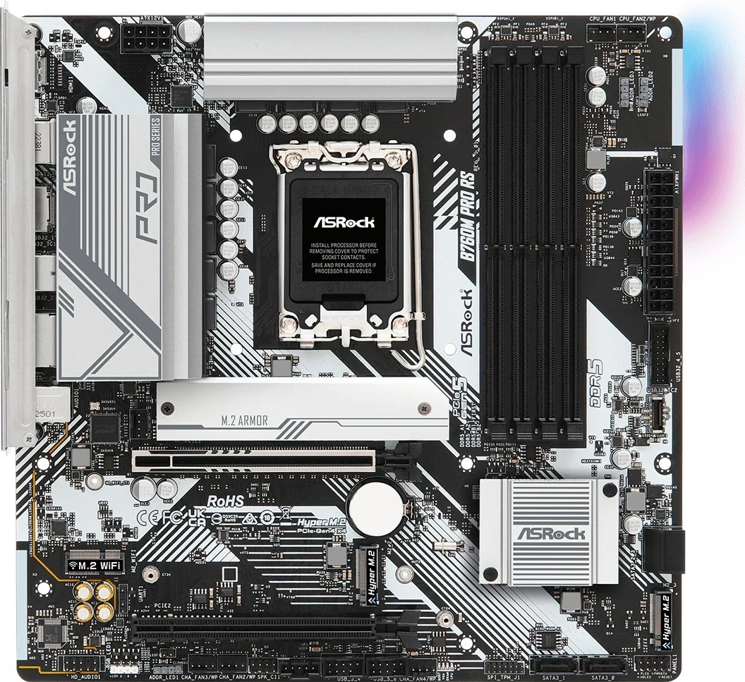 Pllakë amë Asrock B760M Pro RS, LGA 1700, micro ATX