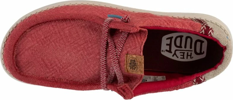 Atlete për meshkuj Hey Dude, të kuqe