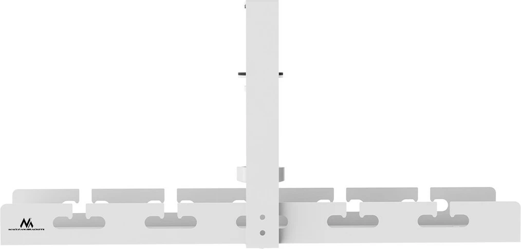 Organizues kabllosh nën tavolinë Maclean MC-105 W, çelik, bardhë