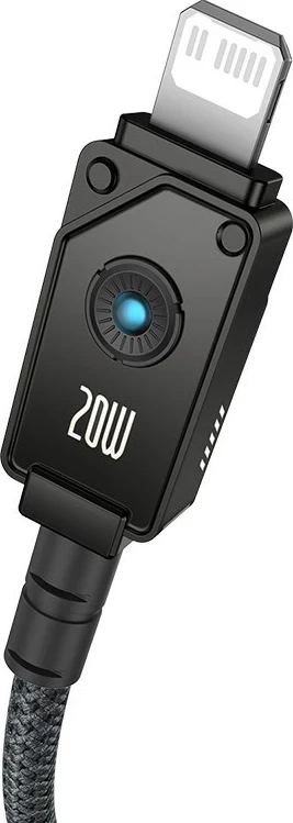 Kabllo Baseus Unbreakable USB C në iP, 1 m, 20 W, E zezë