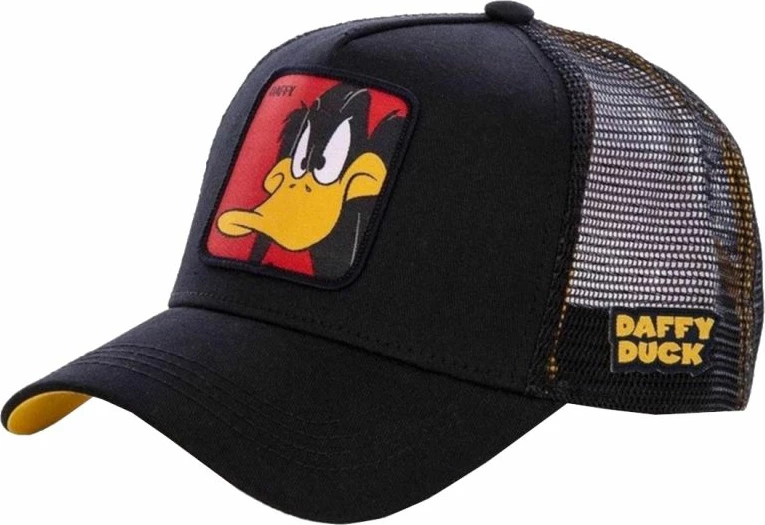 Kapelë baseball për meshkuj Capslab Looney Tunes Daffy Duck, e zezë
