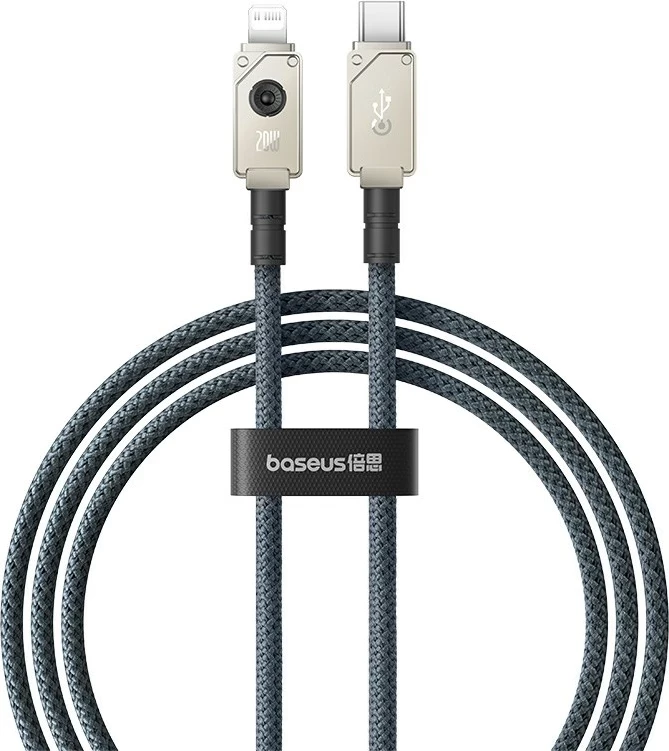 Kabllo Baseus Unbreakable USB C në iP 1 m 20 W Bardhë